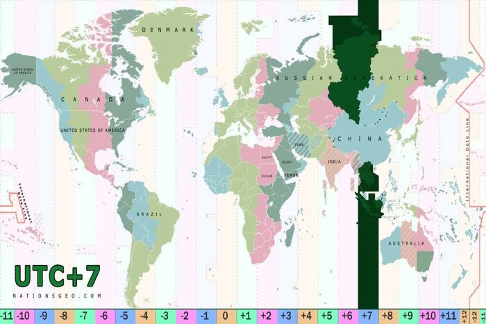 La Thaïlande passe à l’heure d’Indochine (UTC +7)