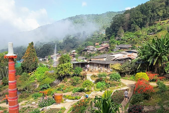 Rizières et villages Hmong