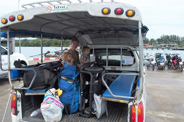 Les options de transport en Thaïlande pour voyager avec bébé 