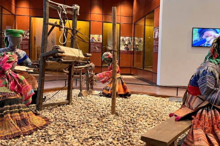 &Agrave; l&rsquo;int&eacute;rieur du Mus&eacute;e d&rsquo;Ethnographie du Vietnam