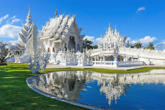 Wat Rong Khun (Temple Blanc) à Chiang Rai -  voyage nord Thaïlande en 7 jours