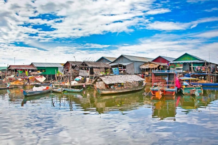 Excursion en bateau vers les villages flottants du lac Tonlé Sap
