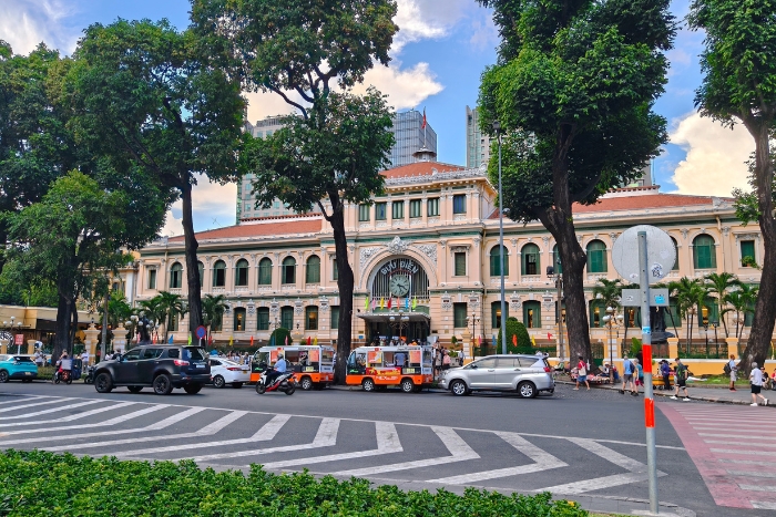 Ho Chi Minh ville au Sud Vietnam 
