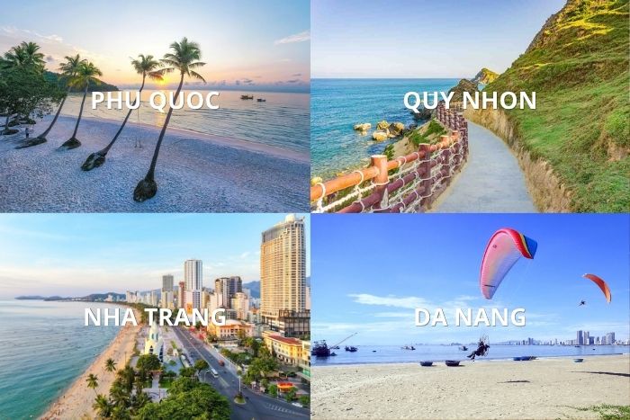 Quatre destinations pour choisir votre plage