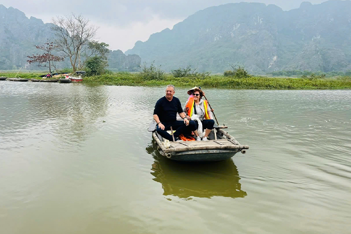 Croisière en barque à Van Long (Ninh Binh)