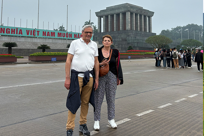 Mausolée de Ho Chi Minh à Hanoi