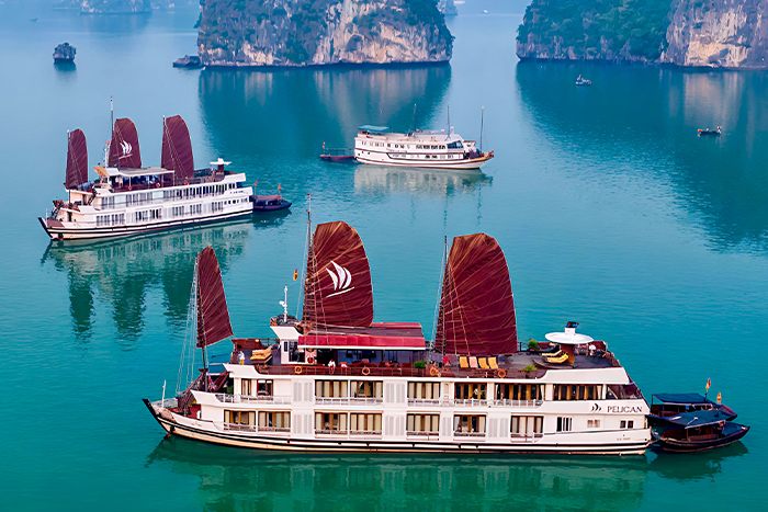 Croisière à la baie de Lan Ha