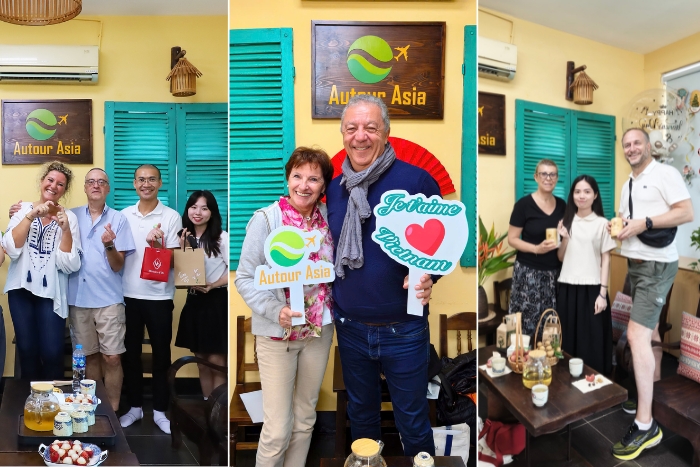 Autour Asia propose une large gamme de circuits au Vietnam avec plus satisfait que prévu