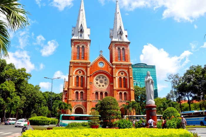 Symbole architectural gothique au cœur de Ho Chi Minh-Ville