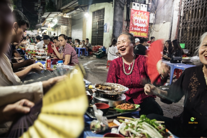 Manger comme local dans votre voyage combiné Vietnam Luang Prabang 2 semaines