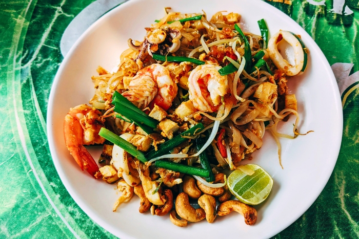 Un Pad Tha&iuml; traditionnel aux saveurs authentiques