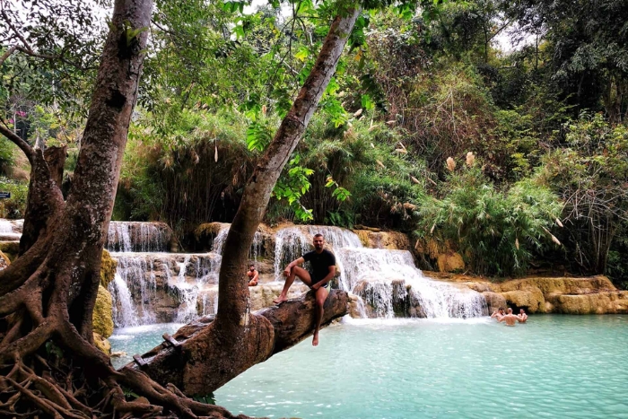 Cascades de Kuang Si - circuit Vietnam Laos 14 jours