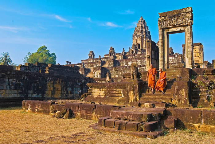 Banteay Srei dans le complexe des temples d'Angkor