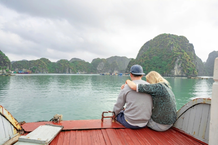 Visiter la baie d'Halong en couple