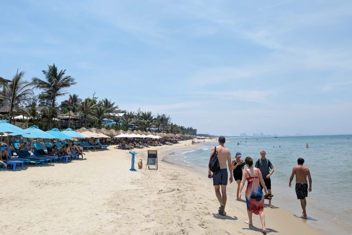 Plage An Bang dans votre 15 jours centre Vietnam plus tranquille
