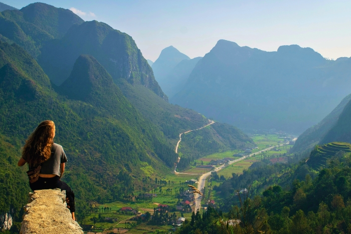 Profiter des paysages montagneux en voyage solo au Vietnam