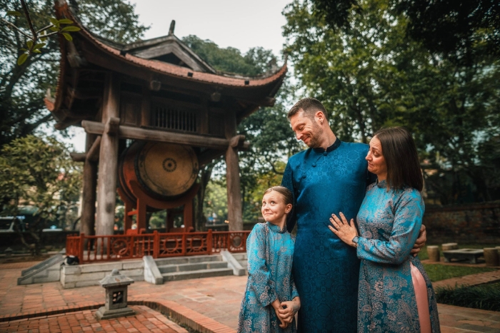 Temple de la Litt&eacute;rature est incontournable pour un circuit Vietnam famille