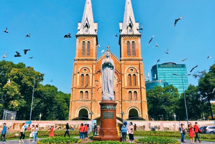 La cathédrale Notre-Dame rappelle l’héritage colonial
