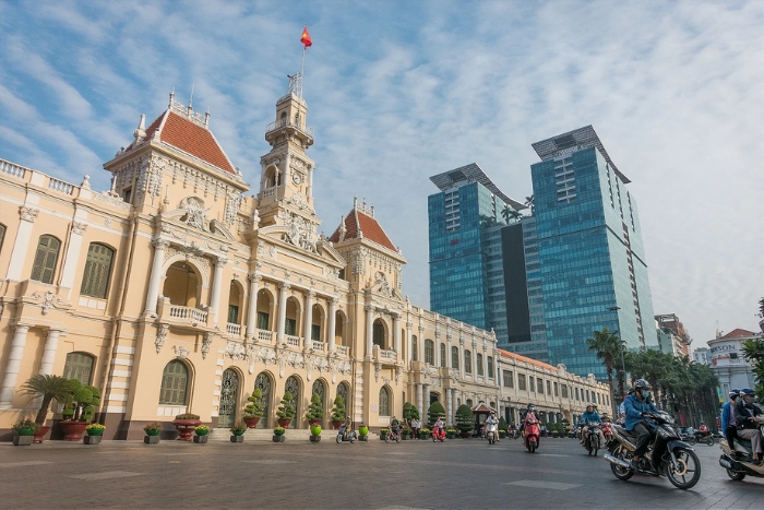 Arriv&eacute; au Ho Chi Minh Ville au jour 1 pour un circuit Hauts Plateaux du Vietnam