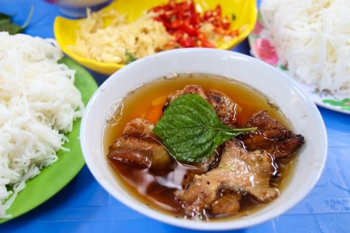 Mon coup de cœur gourmand : le bun cha de Hanoï