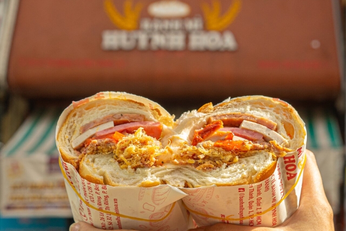 Banh mi Vietnam chez Bánh Mì Huỳnh Hoa