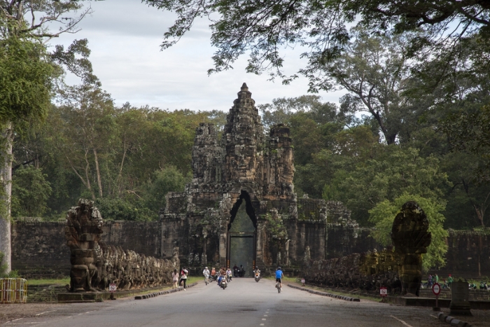 Porte sud d’Angkor Thom