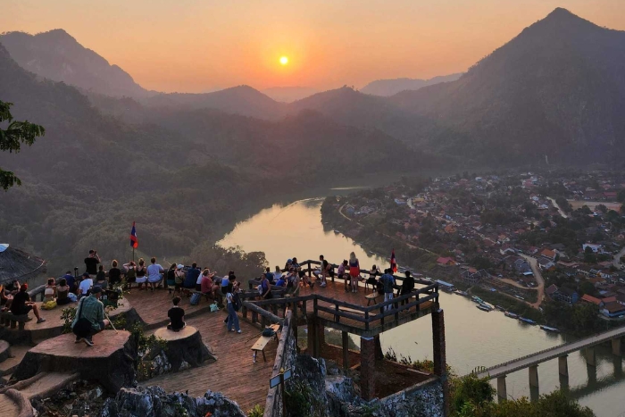 Point de vue de Nong Khiaw
