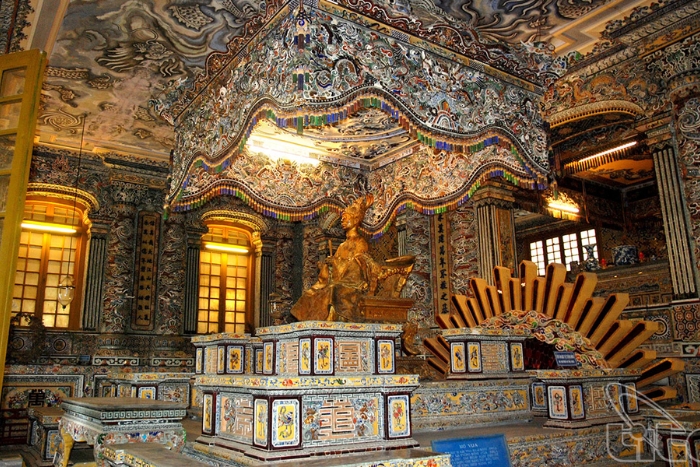 La tombe de l&rsquo;empereur Khai Dinh