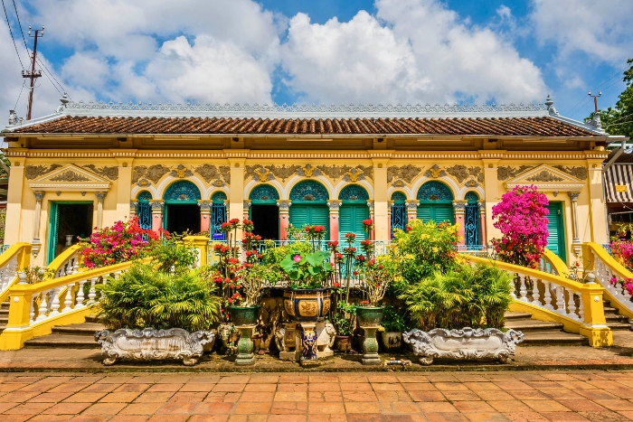 Visite de la maison ancienne de Binh Thuy