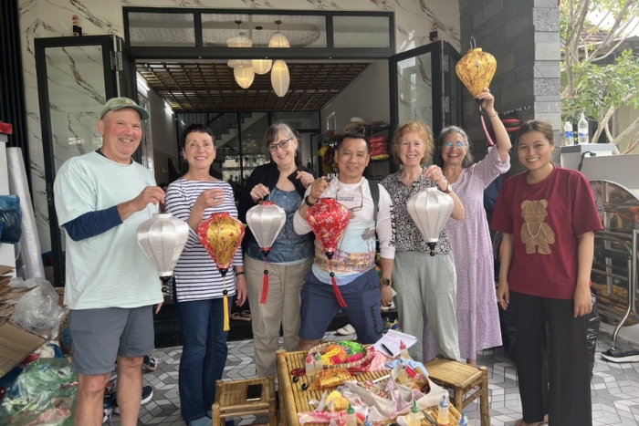 Atelier de fabrication de lanternes Hoi An