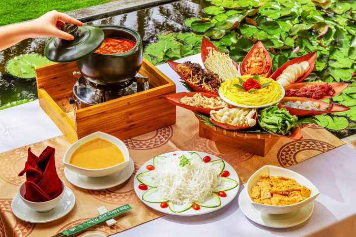 Déjeuner de lẩu thả pour clore mon itinéraire Dalat Phan Thiet en 4 jours