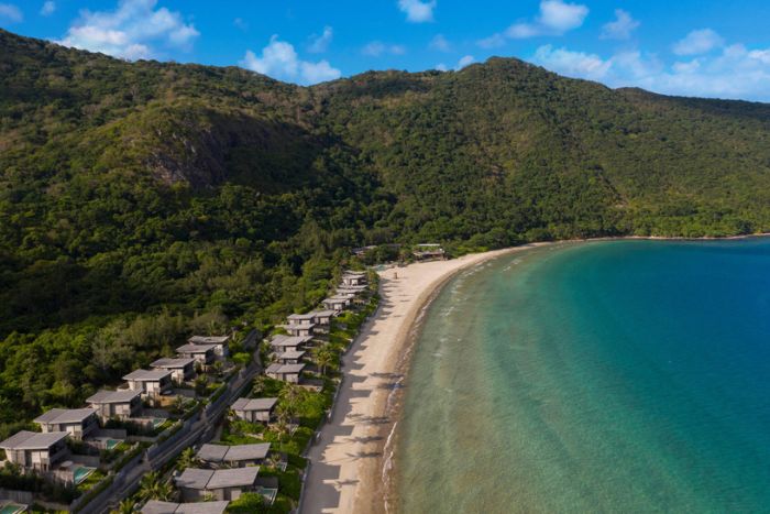 Six Senses Con Dao au bord de l'oc&eacute;an
