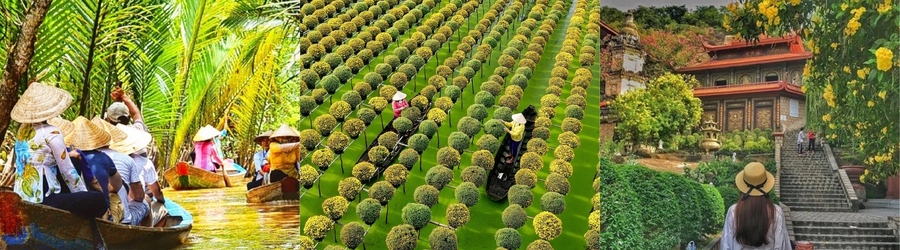 Circuit Ben Tre Sa Dec Chau Doc 6 jours