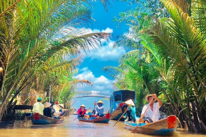 Cồn Phụng (Îlot Phoenix), lieu idéal pour faire du vélo à Ben Tre