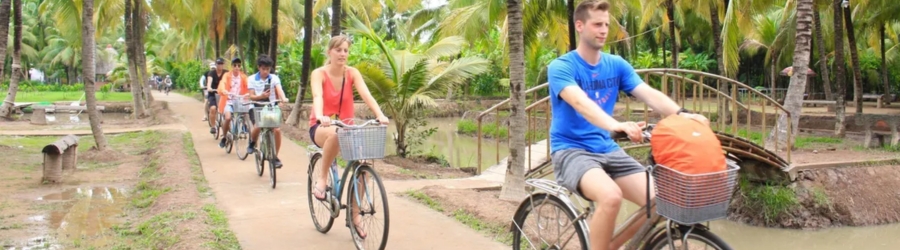 Meilleures destinations pour faire du vélo à Ben Tre