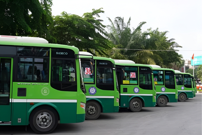 Transport local Ben Tre : bus économique pour découvrir la région