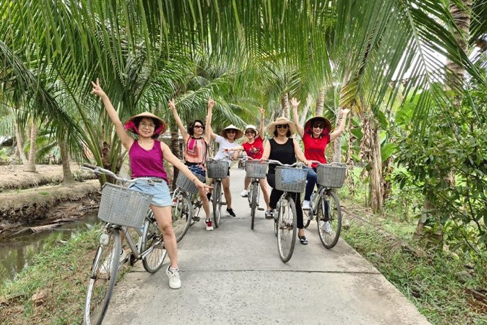 Excursions à vélo à Ben Tre