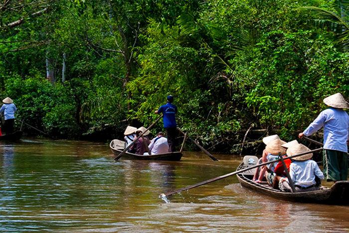 Excursion en bateau à Ben Tre	