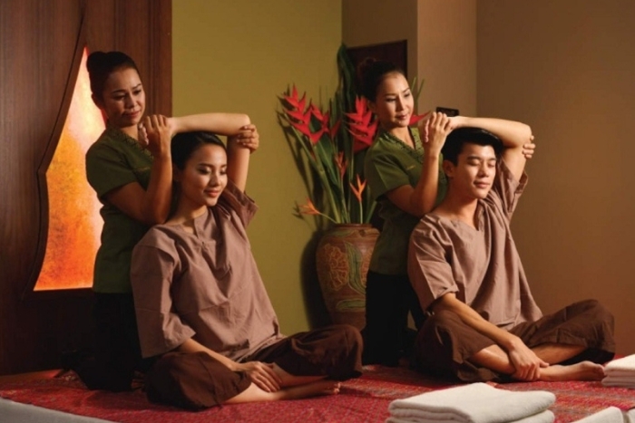 Moments de détente à Ben Tre sous la pluie