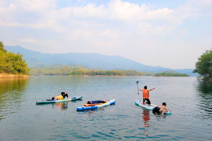 Kayak sur le lac Ta Dung - À ne pas manquer en 3 jours à Ta Dung et Buon Ma Thuot