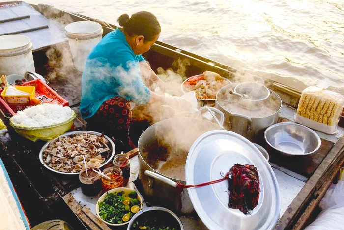 Expérience authentique au marché flottant de Cai Rang