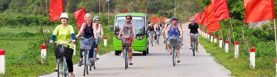 Excursion du village de Viet Hai en vélo