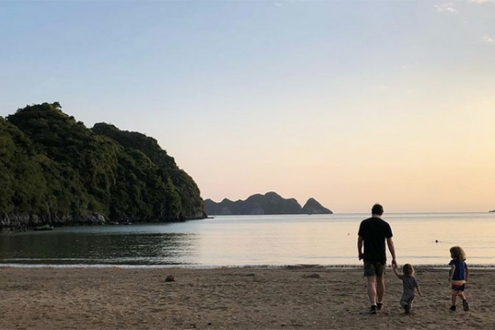 Plage de Tung Thu à Cat Ba