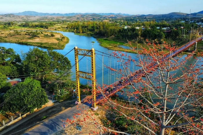 Pont suspendu Kon Klor à Kon Tum - un instant fort dans mon itinéraire Pleiku Kon Tum