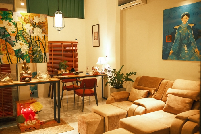 Massage relaxant au Sen Spa Herbal & Wellness 