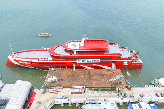 Se déplacer de Saigon à Con Dao en bateau à grande vitesse