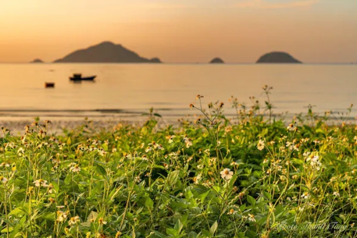 Coucher de soleil magique depuis le Nam Hai Con Dao Hotel
