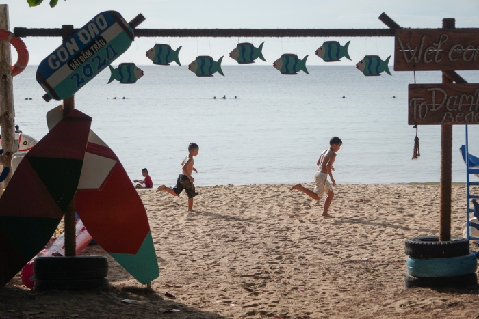 Plage Dam Trau est incontournables parmi choses &agrave; voir &agrave; Con Dao