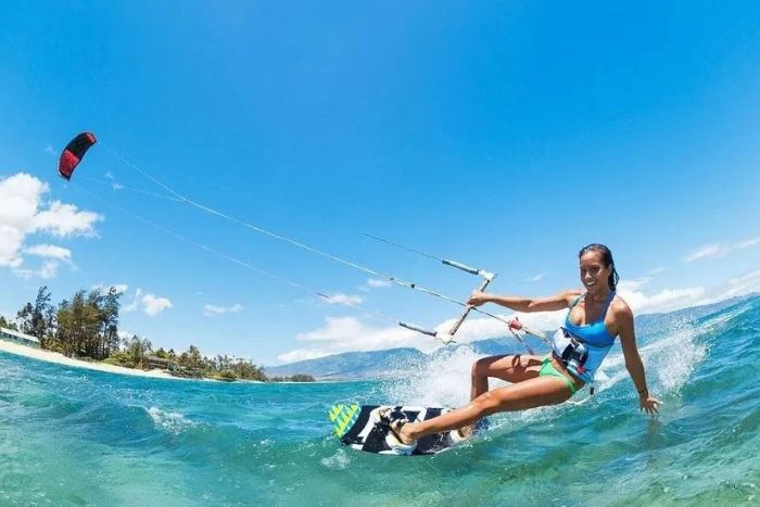Sensations fortes garanties en kitesurf à Mui Ne