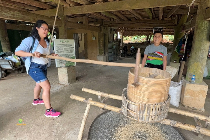Participer aux activités quotidiennes des locaux